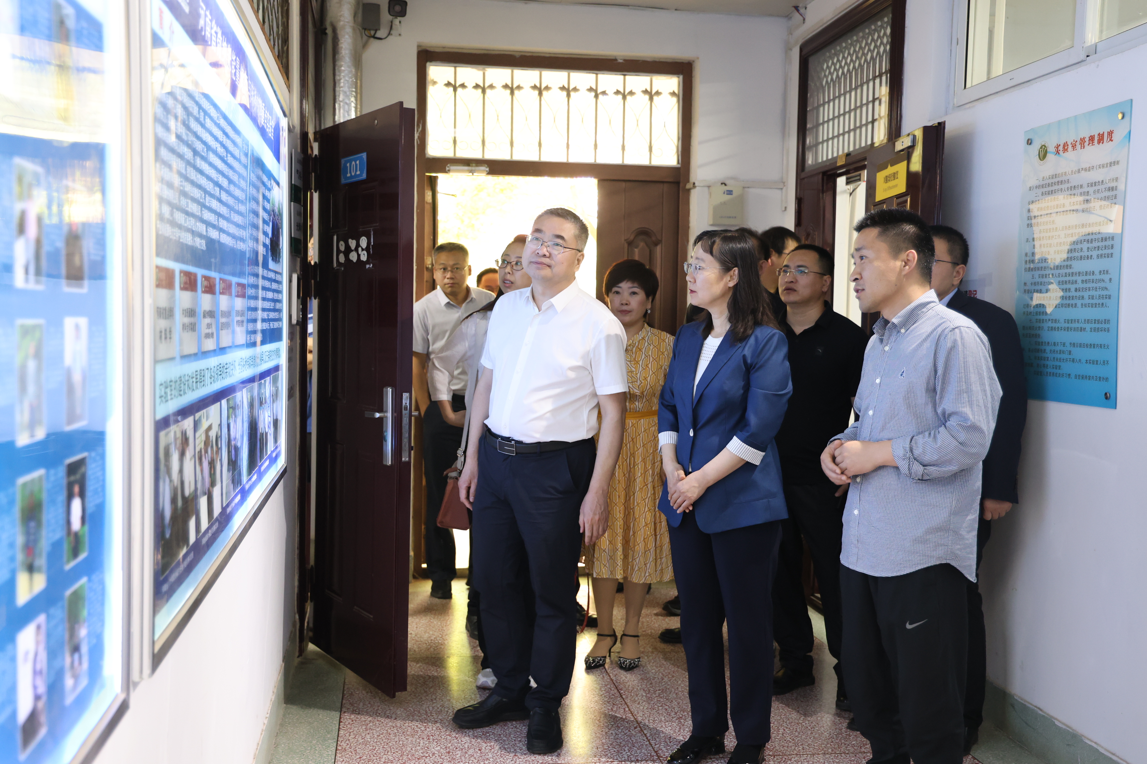 绥化学院副校长马春华一行来我校考察交流-许昌学院官方网站