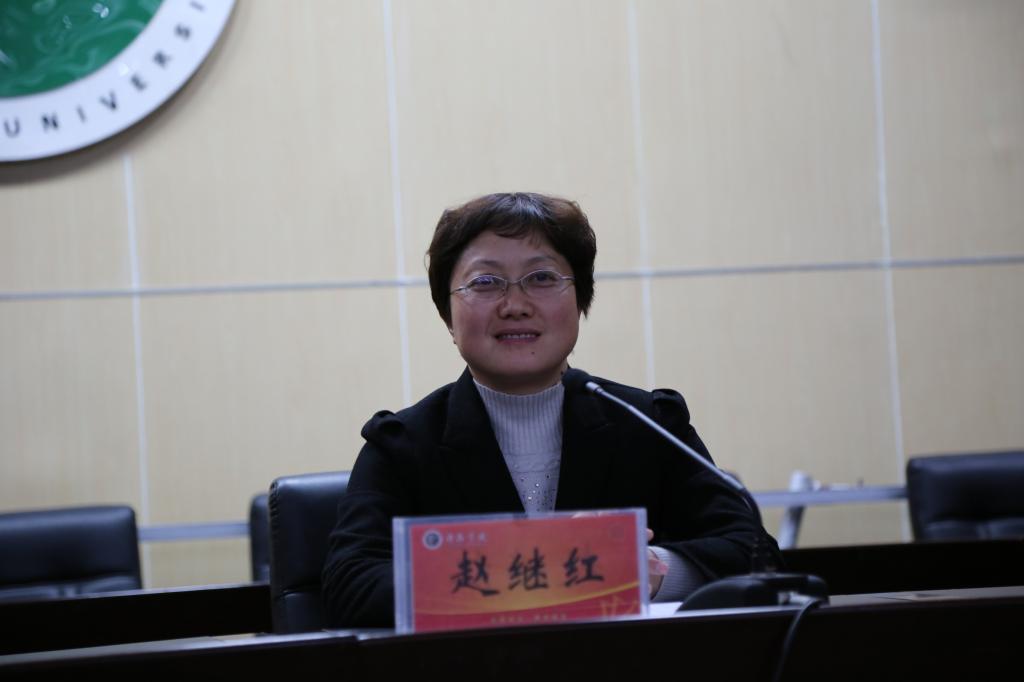 焦作市委常委修武县县委书记郭鹏博士应邀为师生作专题报告