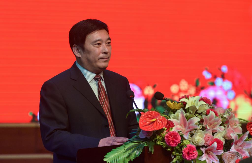 党委书记王清义发表热情洋溢的新春贺词